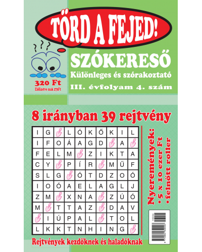 Törd a Fejed! – Szókereső 2016/4.